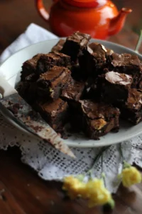 Classic fudgy brownies made with Betty Crocker recipes.